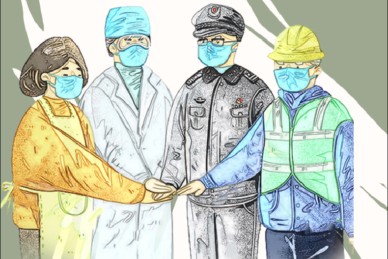 手繪長(zhǎng)圖|甘肅戰(zhàn)“疫”故事，“硬核”之下的溫情