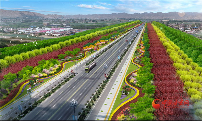搶先看?。?！蘭州榆中生態(tài)創(chuàng)新城未來綠化有多美 