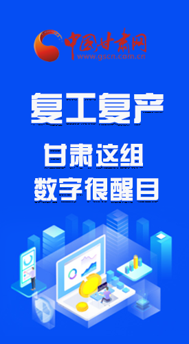 圖解|甘肅復(fù)工復(fù)產(chǎn)有多拼，看看這組數(shù)字就知道了 