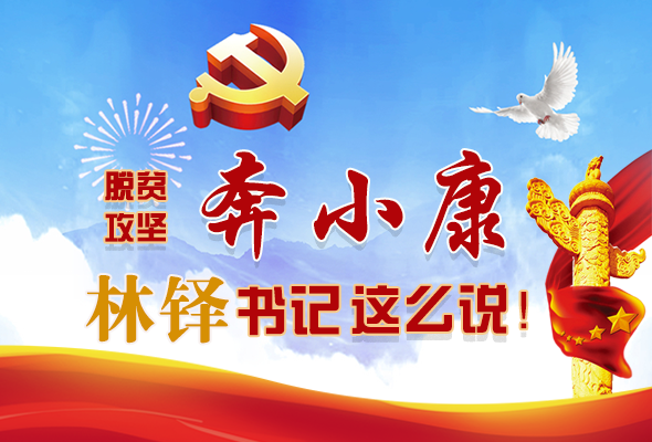 長圖|脫貧奔小康，林鐸書記這么說！