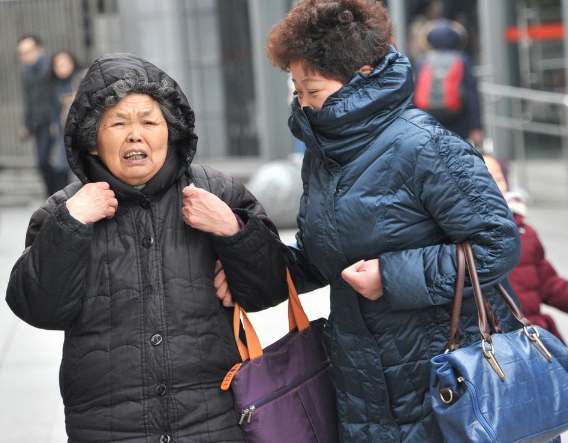 寒潮來襲，心腦血管疾病老年患者增加