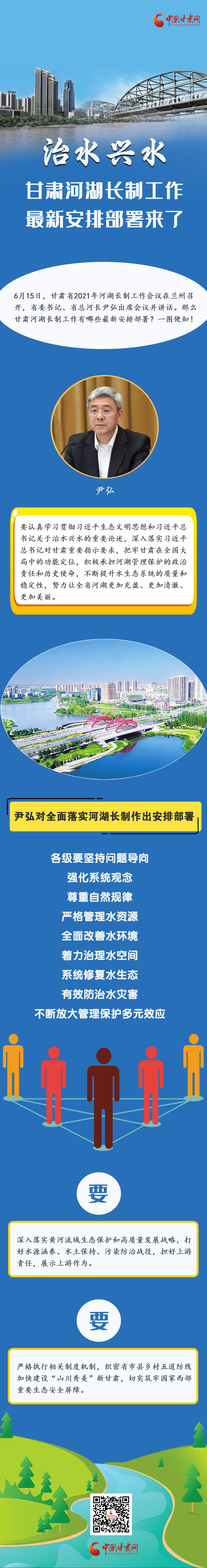 圖解|速看！甘肅河湖長制工作最新安排部署來了
