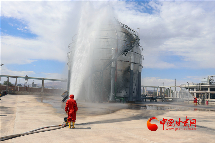 金昌：聯(lián)合演練提升?；吠话l(fā)事件處置能力