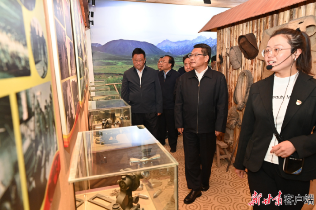 任振鶴在張掖市調(diào)研時強調(diào)：完整準確全面貫徹新發(fā)展理念，建設生態(tài)友好發(fā)展向好生活美好的“金張掖”