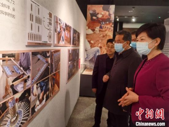 圖為展覽現場。　馮志軍 攝