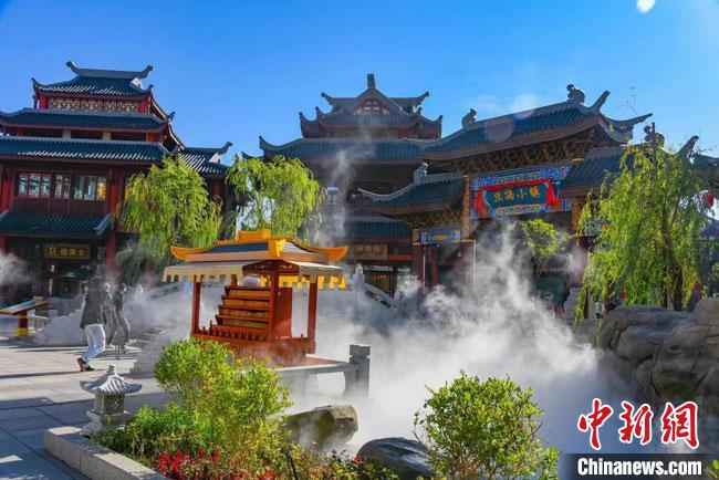 圖為嘉峪關(guān)方特歡樂世界。(資料圖) 趙海宏 攝