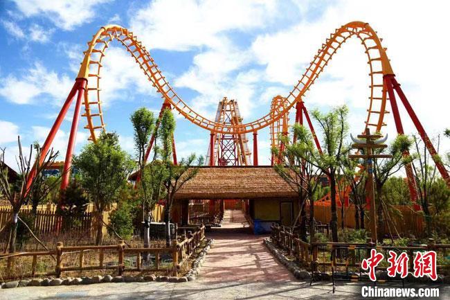 圖為嘉峪關(guān)方特歡樂世界。(資料圖) 趙海宏 攝