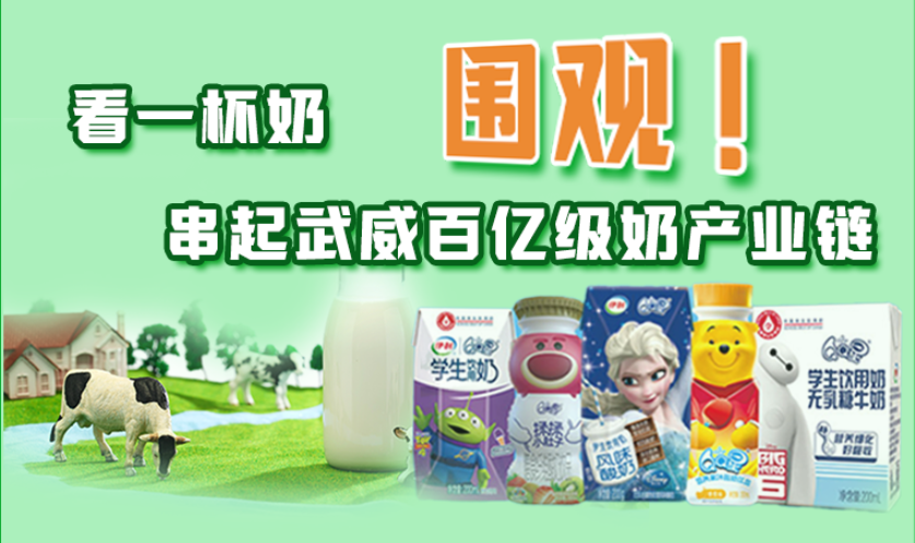圖解|圍觀！看一杯奶串起武威百億級(jí)奶產(chǎn)業(yè)鏈