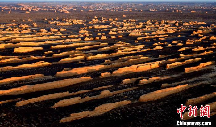 敦煌雅丹世界地質(zhì)公園。(資料圖) 敦煌市委宣傳部供圖