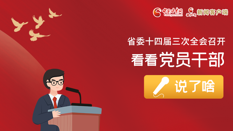 圖解|事關(guān)甘肅省委十四屆三次全會(huì)，黨員干部這么說！