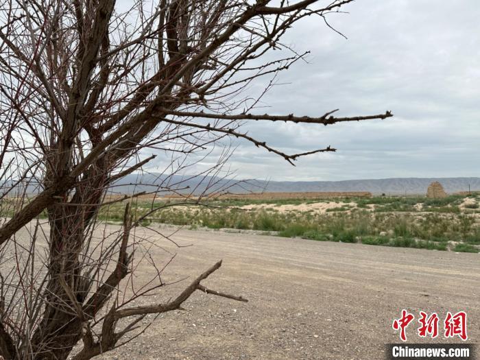 圖為位于長城墻體上的“馬面”或“敵臺”?！〈魑牟?攝