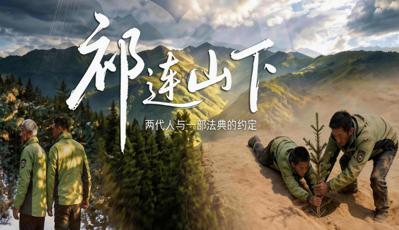 e法耀隴原|祁連山下，兩代人與一部法典的約定